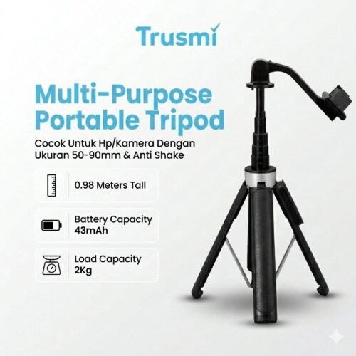 Selfie Stick 360° Four-axis Universal Rotating Anti-shake