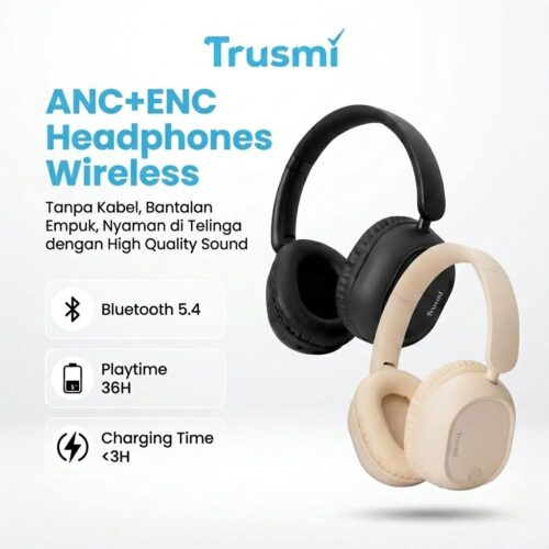 Headphone Stylish Wireless On-Ear ANC ENC 