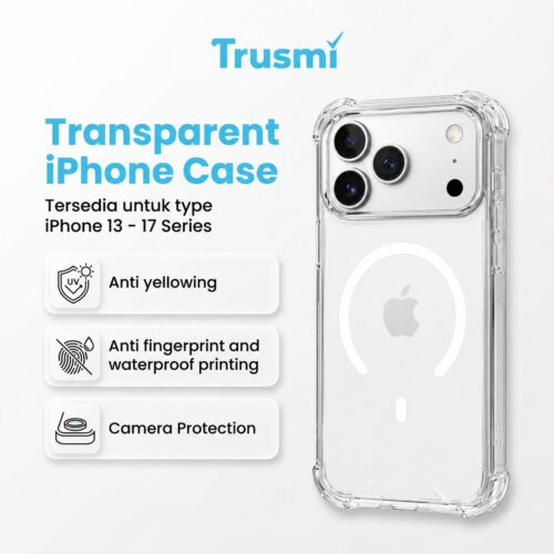 Case iPhone Magnetic AIRBAG Anti-fall Transparent