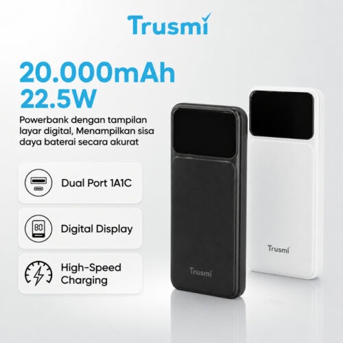 Power Bank 22.5W 20.000mAh Digital Fast Charging