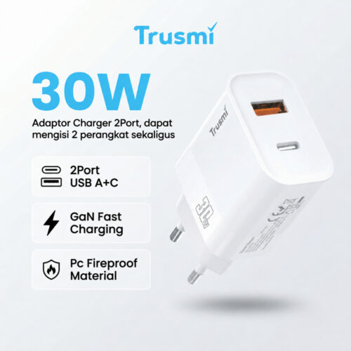 Adaptor (EU) PD30W A+C GaN