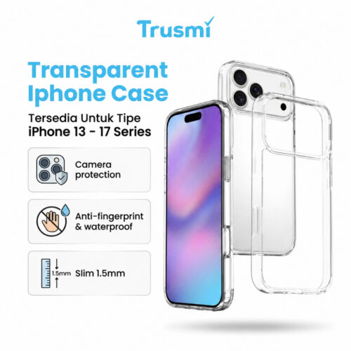 Case iPhone TPU Transparent