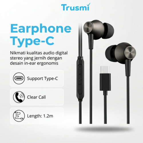 Earphone (in-ear) Type-C port 1.2M