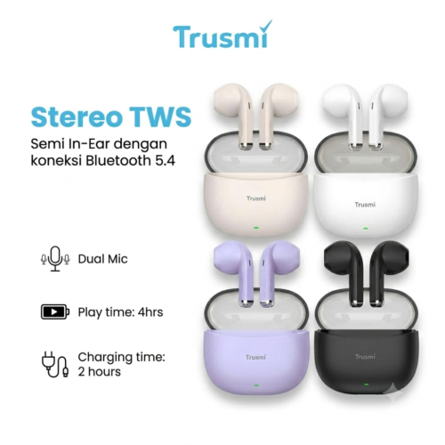Wireless Earphone Semi-In-Ear Colorful Series
