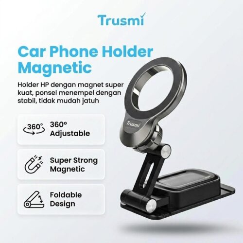 Car Phone Holder Magnetic 360° Adjustable Foldable