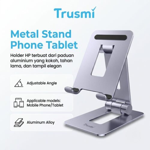 Phone/Tablet Stand Metal Adjustable Desktop