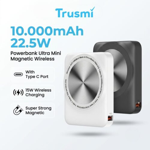 Powerbank 10000mAh PD22.5W ULTRA MINI MAGNETIC WIRELESS (15W)