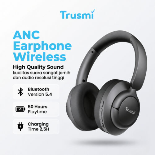 Headphone Wireless Bluetooth 5.4 ANC 