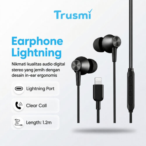 Earphone (in-ear) Lightning port 1.2M