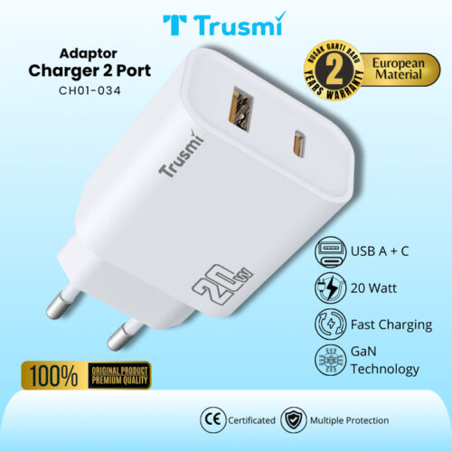 Adaptor (EU) PD20W A+C GaN