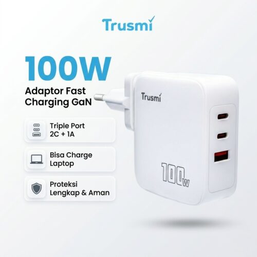 Adaptor PD100W (2C1A) GaN (EU)