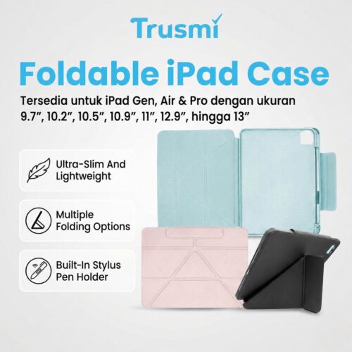 Foldable Case iPad 9.7" 10.2" 10.5" Flip Cover Holder for Tablet Air Pro Gen 5 6 7 8 9 10 11 13
