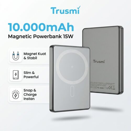 Magnetic Wireless Power Bank Magsafe 10000 mAh Ultra Thin 15+20 Watt 