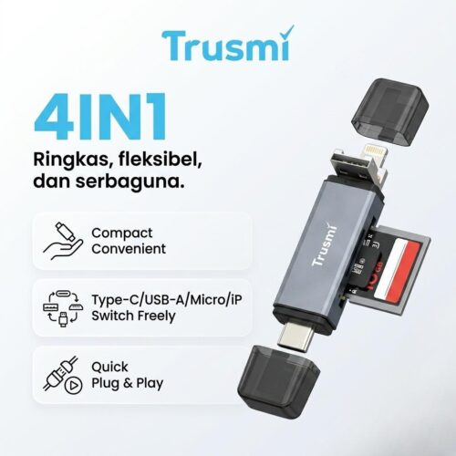 Dual Card Reader 4-in-1