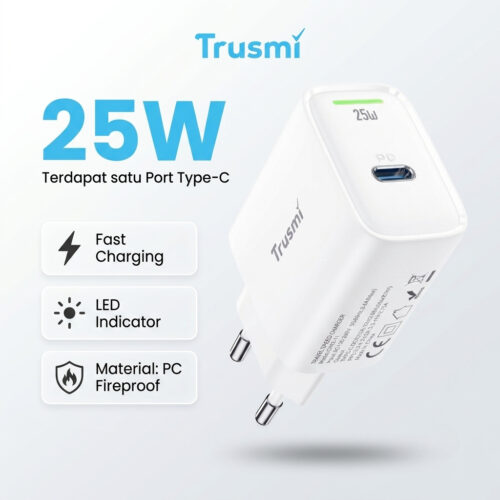 Adaptor Charger Type C 3A 25W