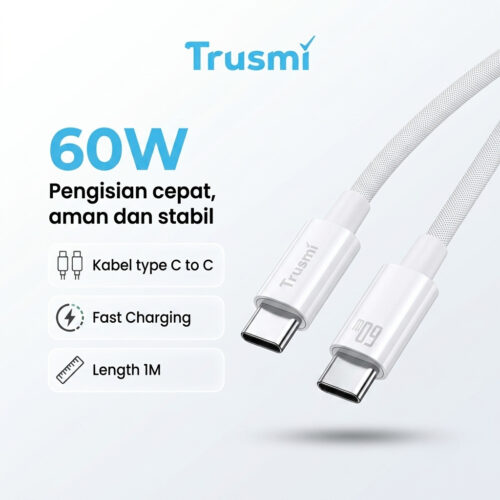 Kabel Charger Type C to Type C 60W