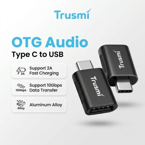 Adapter Audio Type-C ke USB-A