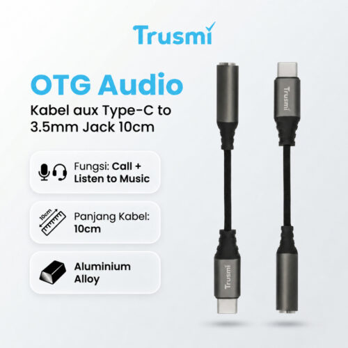 OTG Audio Type C To Jack 3.5 mm 