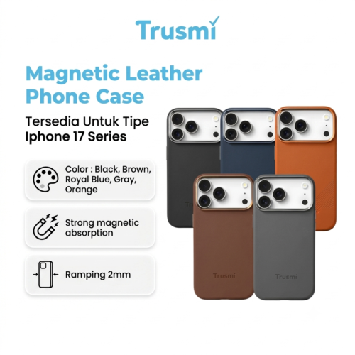 Phone Case Magnetic Leather 17 Series